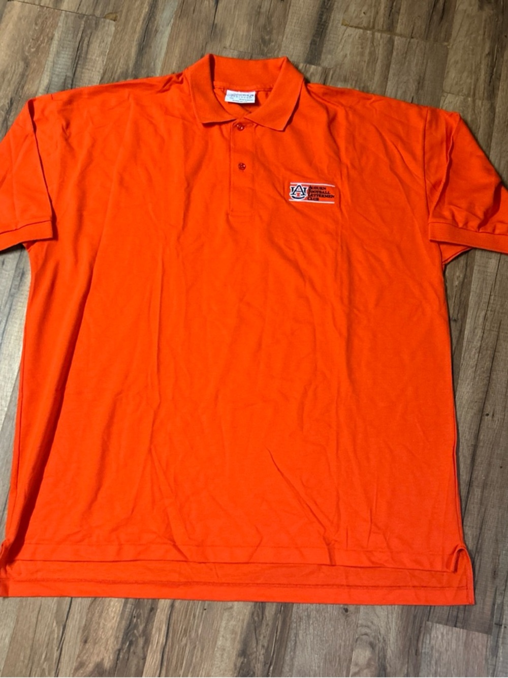 Crystal Springs Auburn Tigers Vintage Orange Polo Shirt XXL